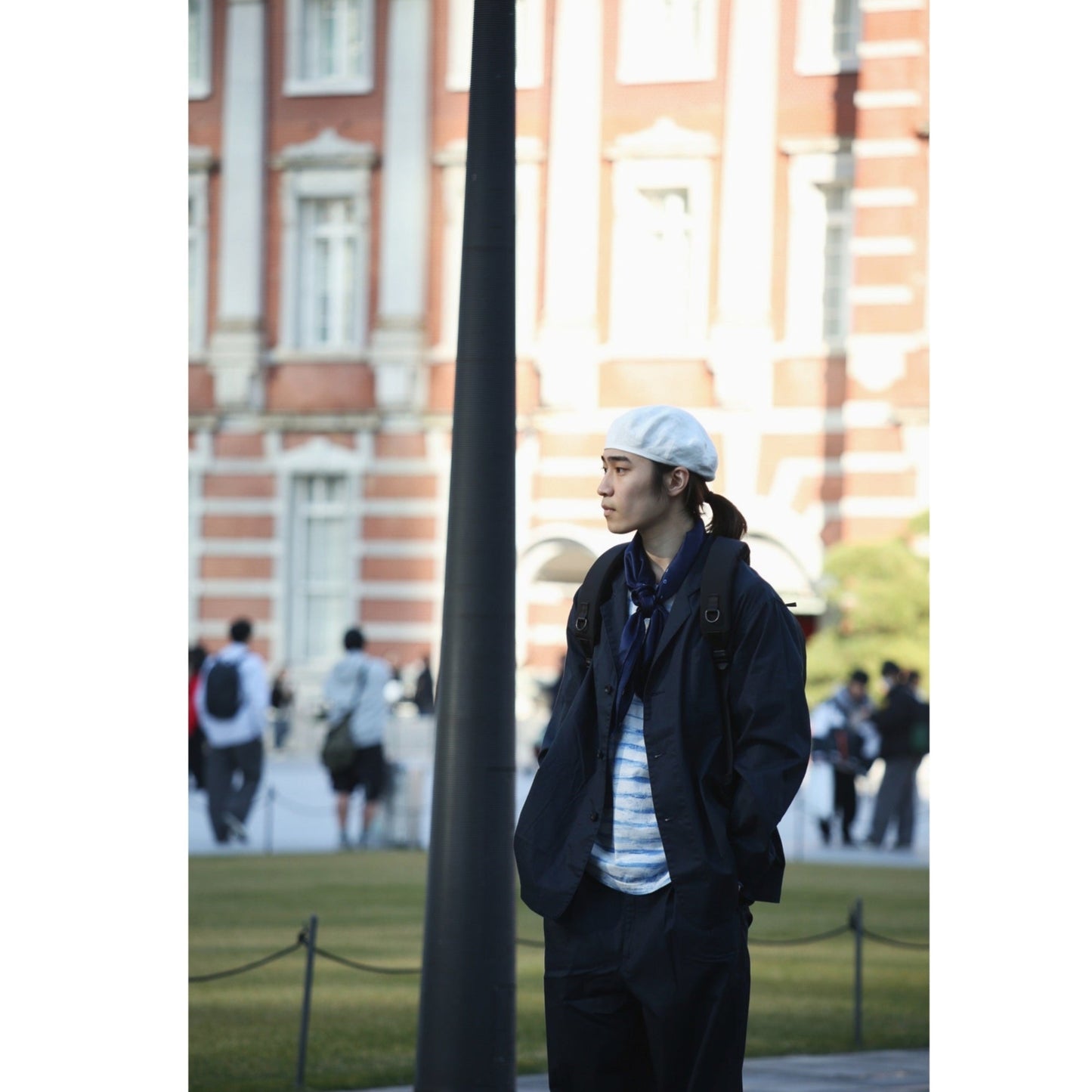 GABARDINE TRAVAILLEUR JACKET