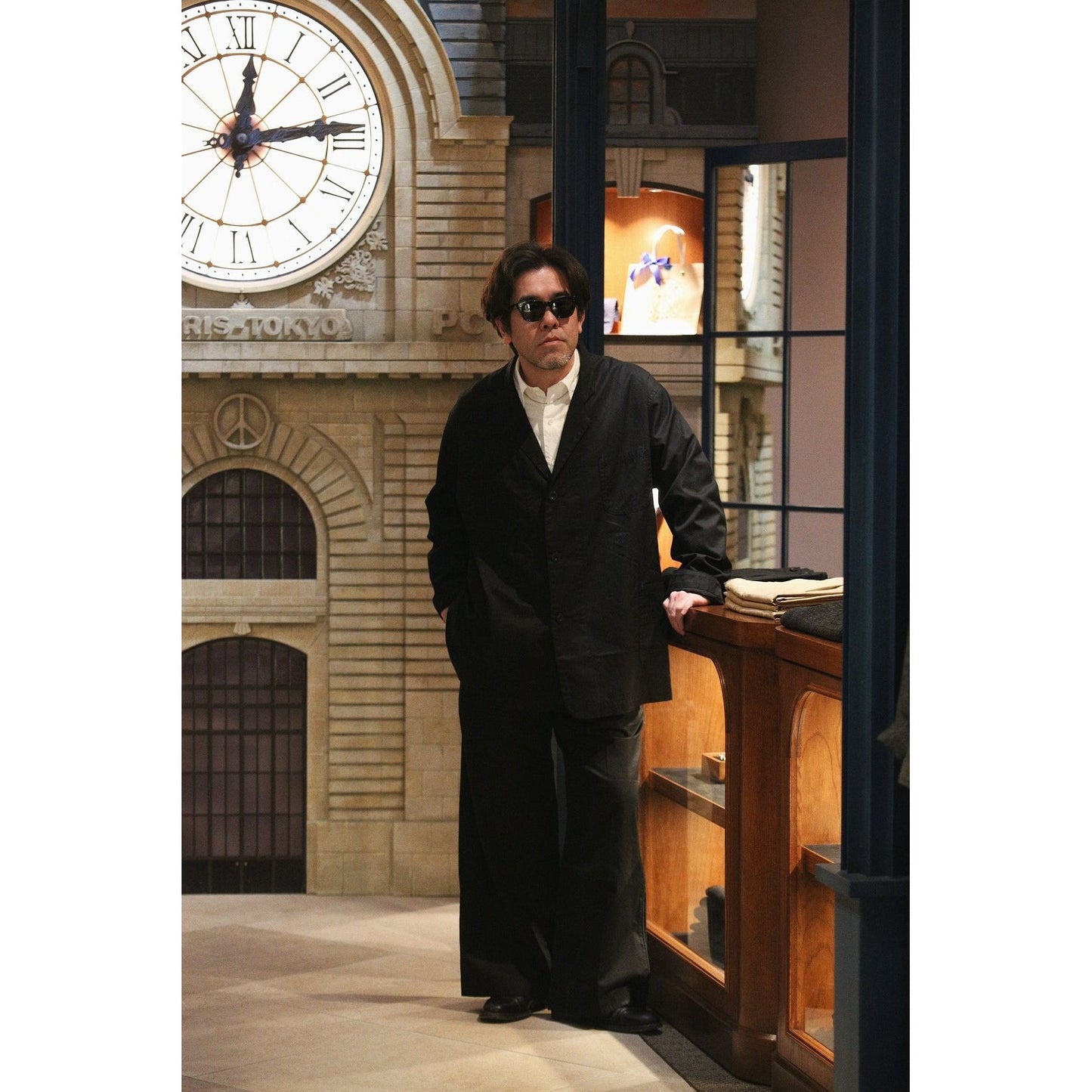 GABARDINE P.C. BAGS PANTS