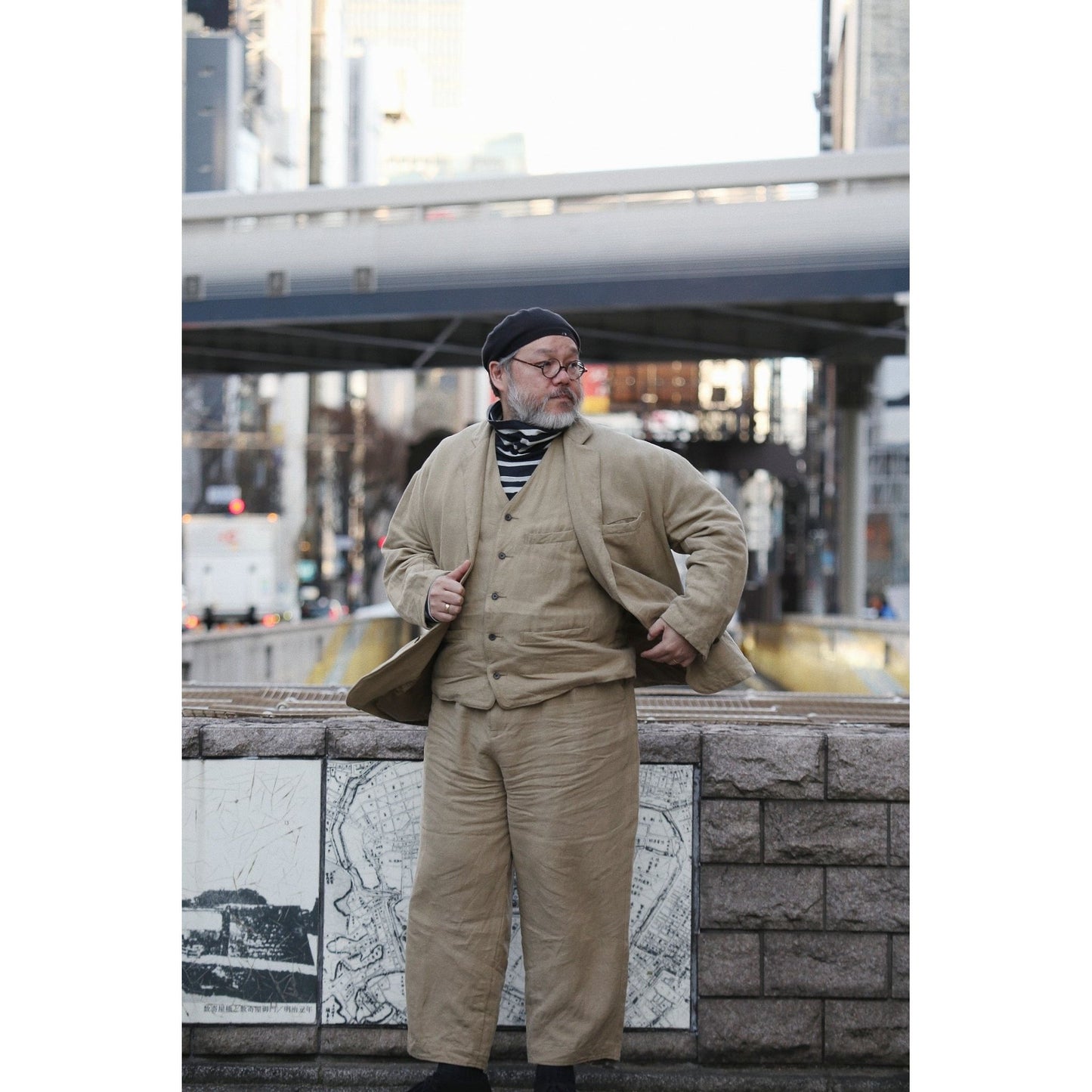 ANTIQUE LINEN CLASSIC PANTS