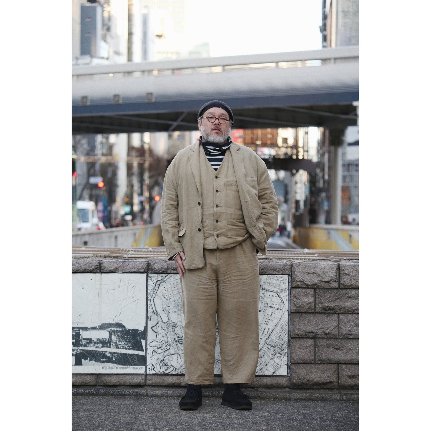 ANTIQUE LINEN CLASSIC PANTS