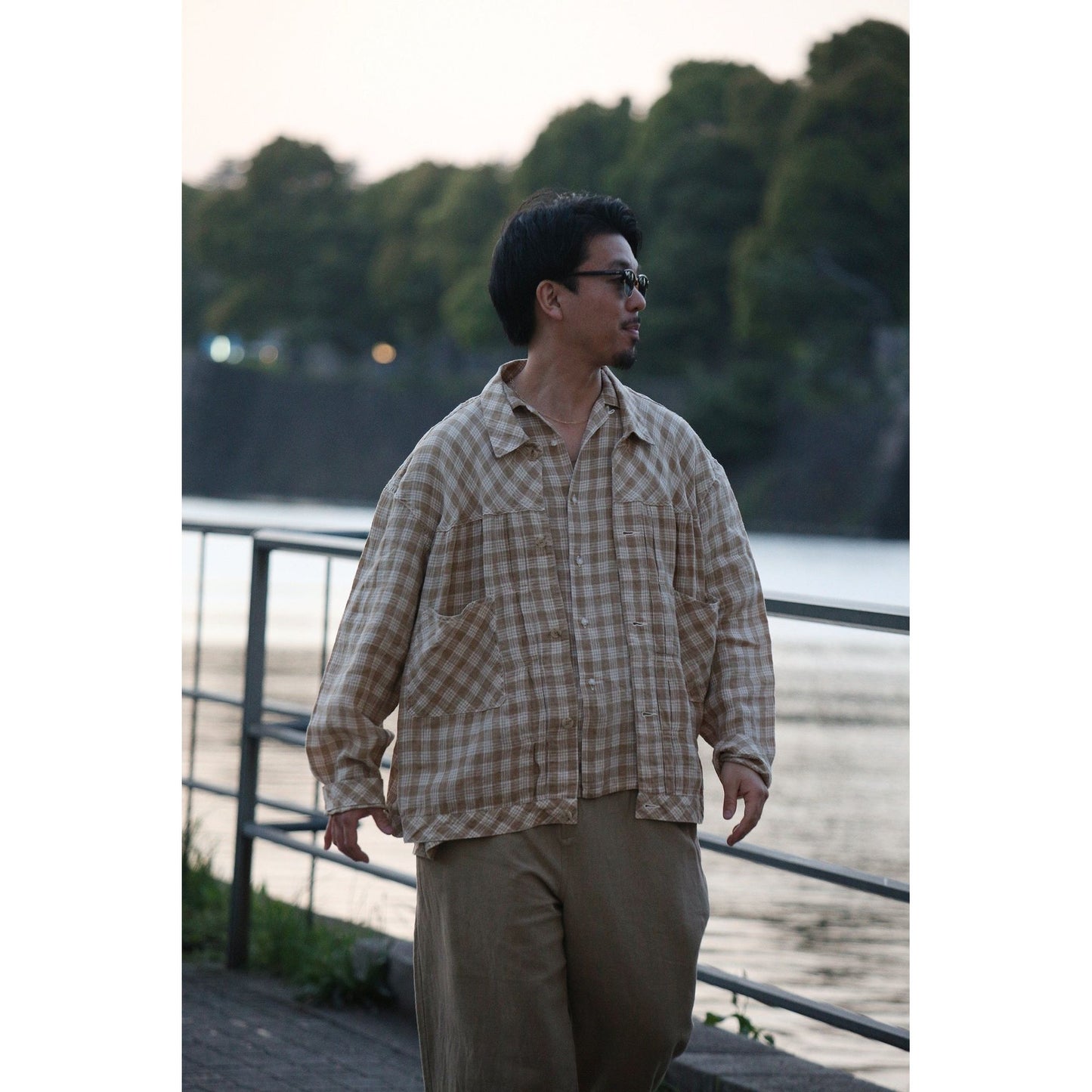 LINEN PALAKA KAIKIN SHIRT