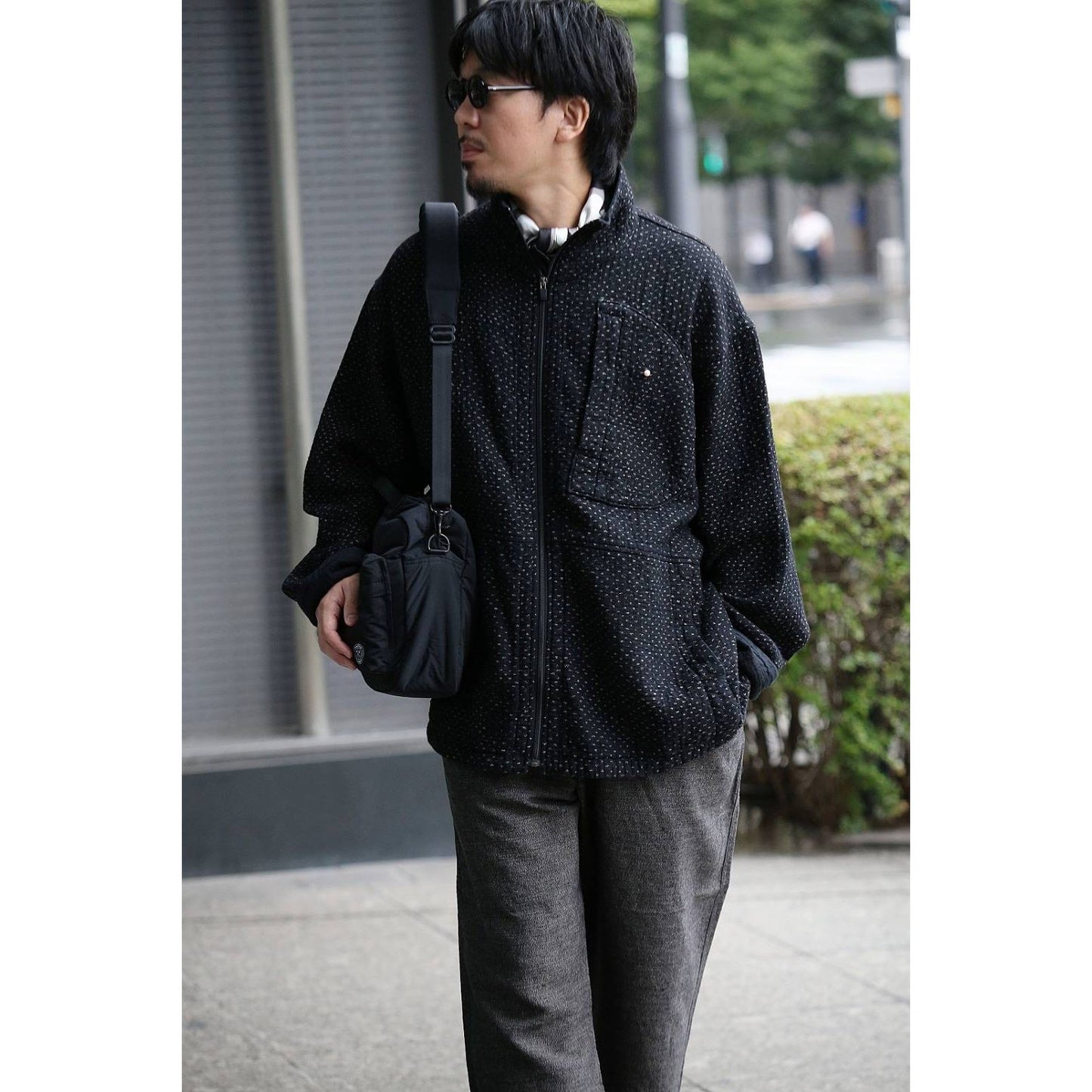 SHEEN NYLON NEWTON MINI BUSINESS SHOULDER BAG