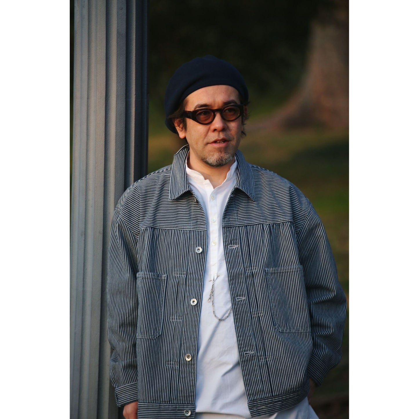 STEINBECK HICKORY STRIPE JACKET