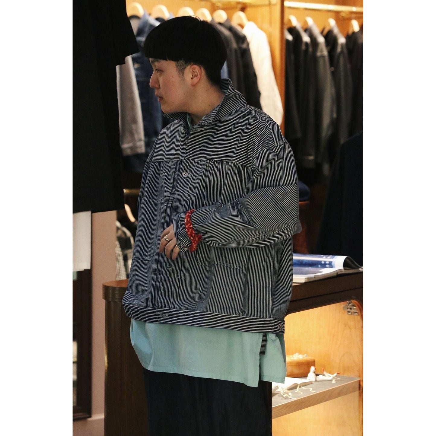 STEINBECK HICKORY STRIPE JACKET