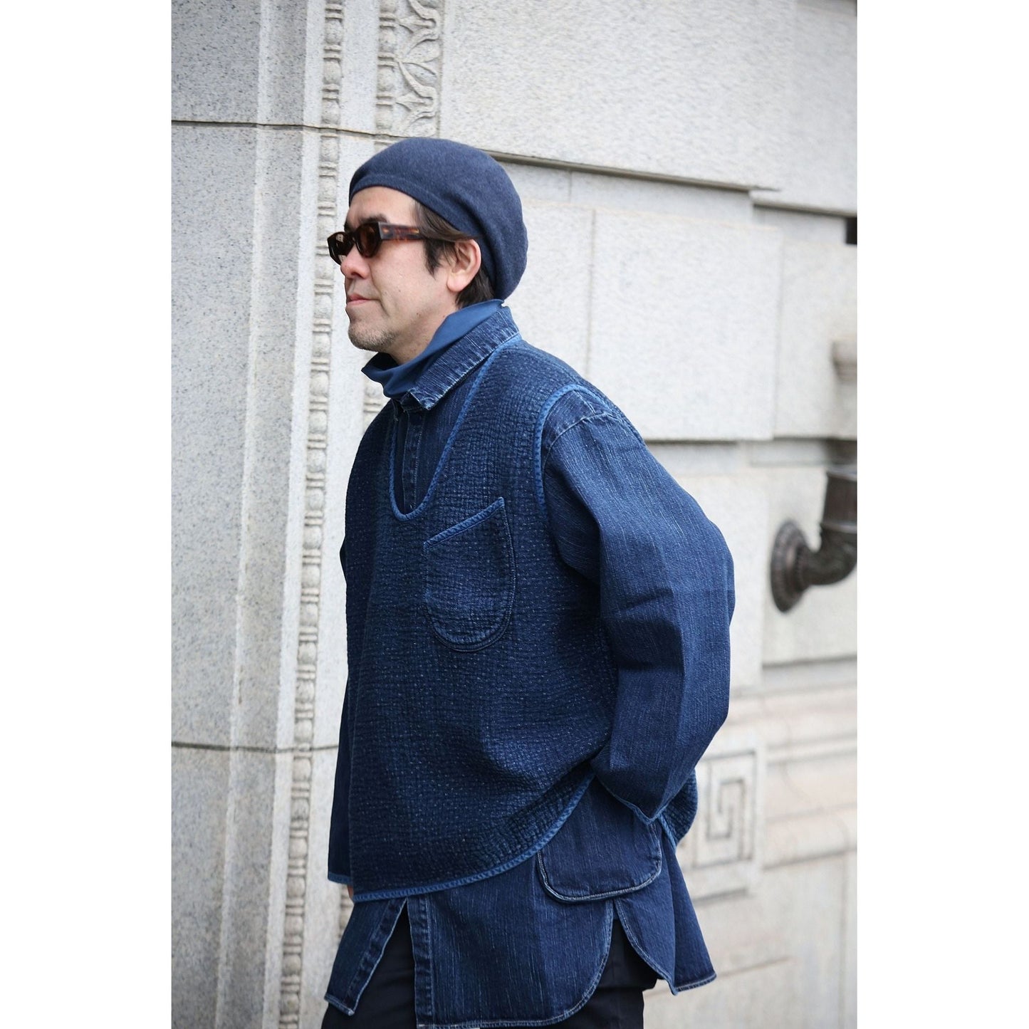 NEW SASHIKO PULLOVER VEST