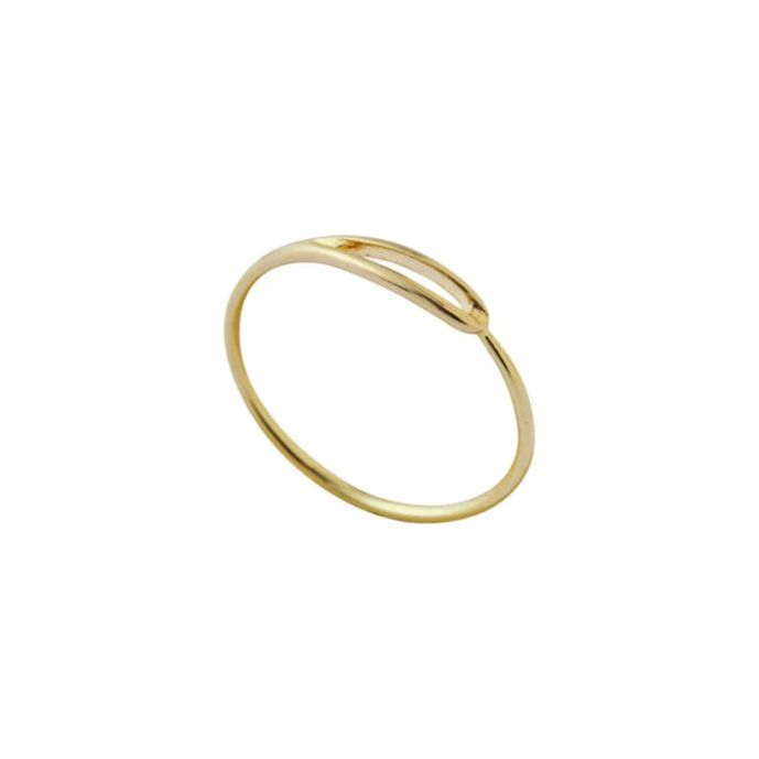 GOLD NEEDLE RING