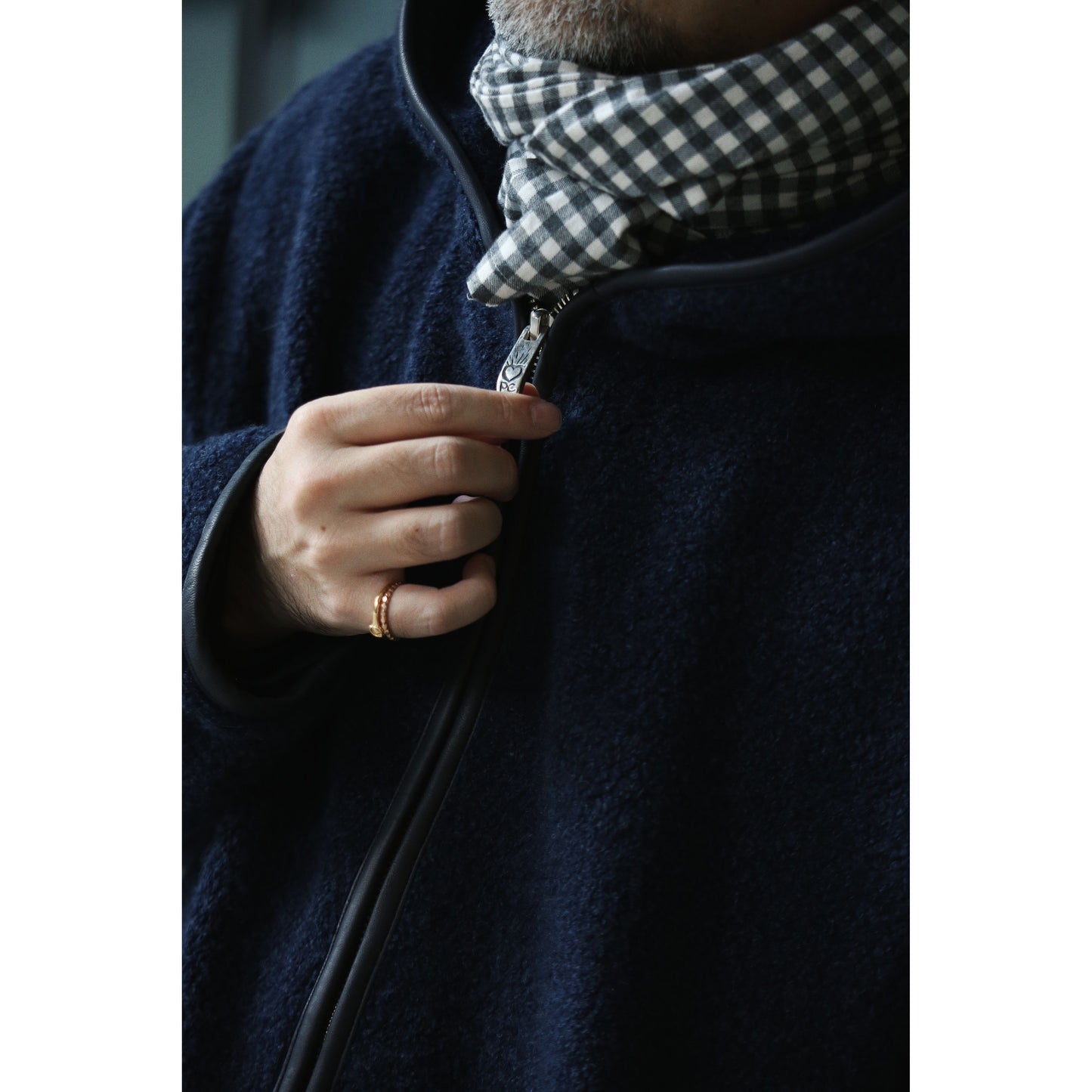 FLANNEL GINGHAM STOLE