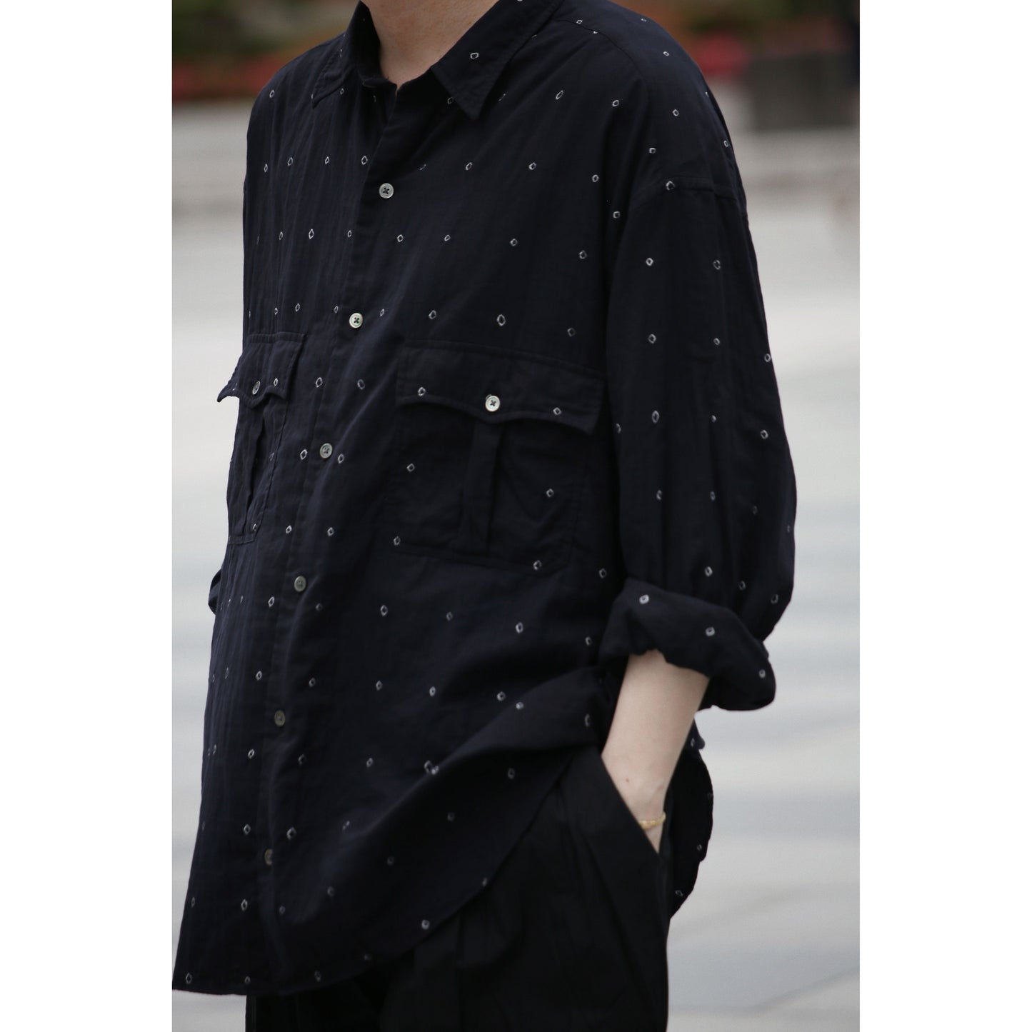 ROLL UP BLACK MOON SHIRT (PC EXCLUSIVE)