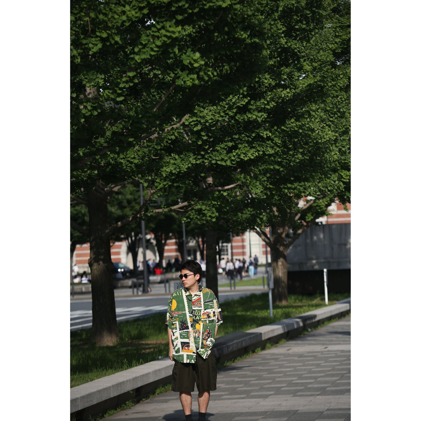 HAWAIIAN OUTDOOR ALOHA SHIRT