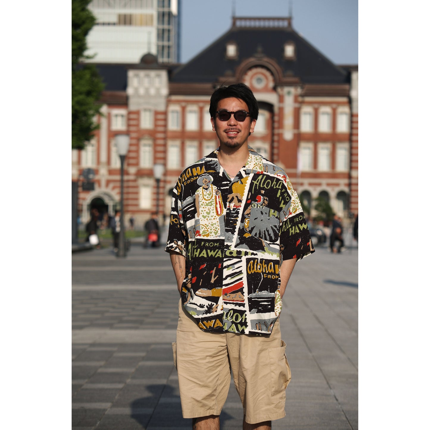 HAWAIIAN OUTDOOR ALOHA SHIRT