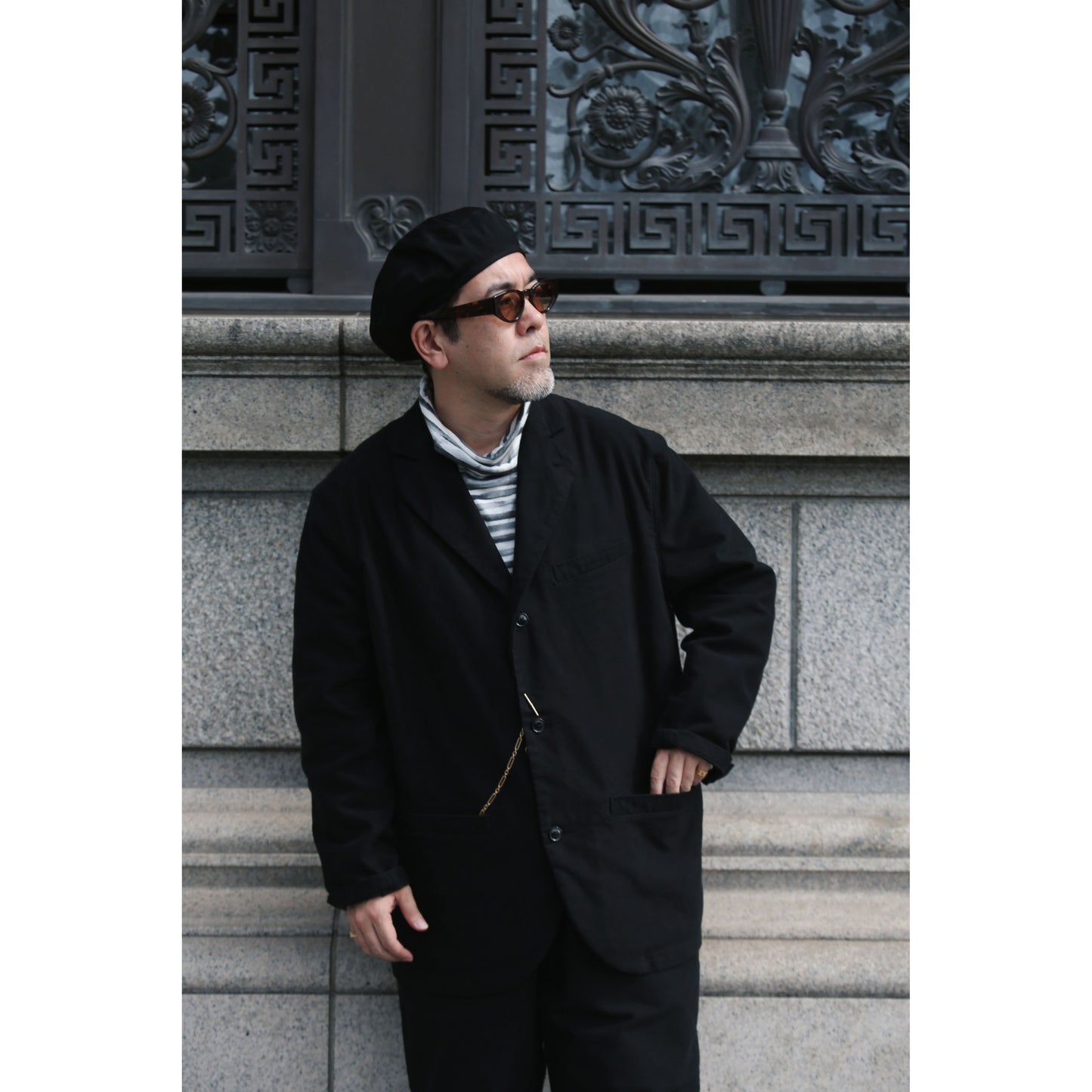 MOLESKIN CLEMENCEAU JACKET WATCH CHAIN ITEM