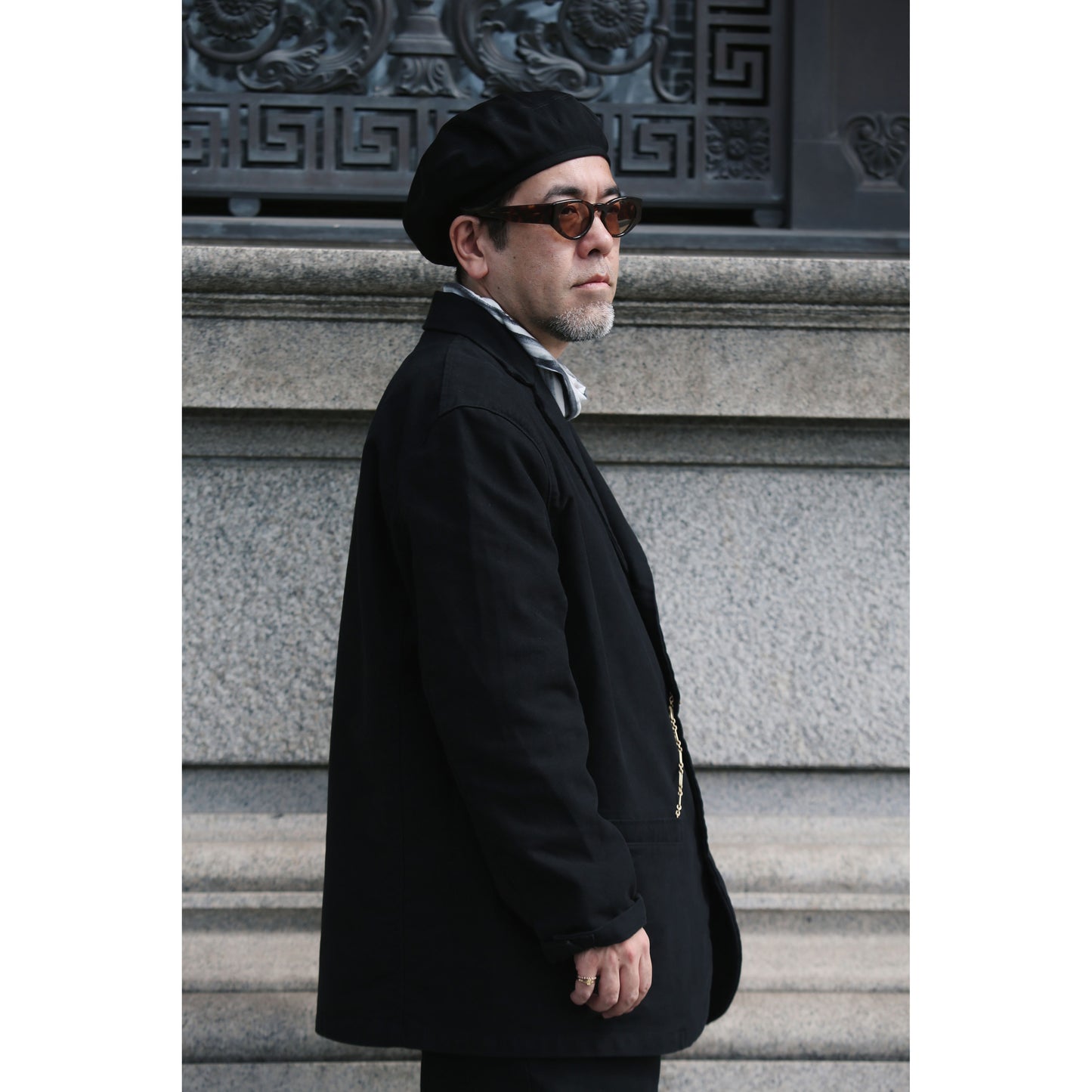 MOLESKIN CLEMENCEAU JACKET WATCH CHAIN ITEM