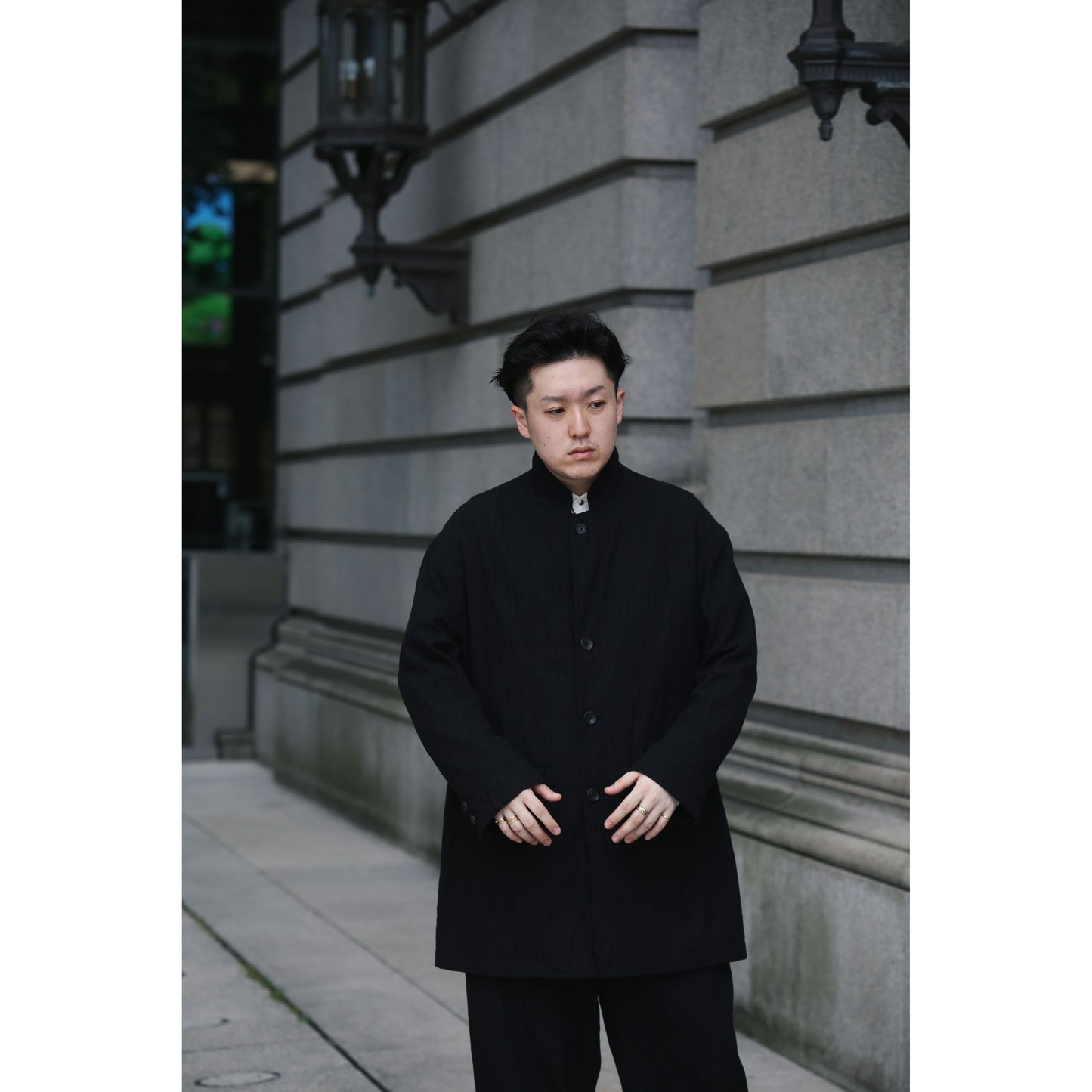 PIN STRIPE BEBOP JACKET