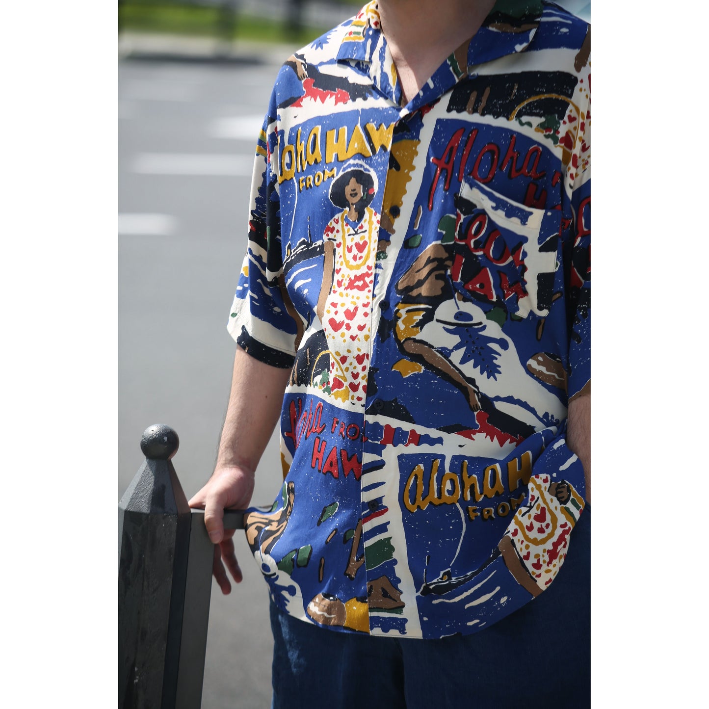 HAWAIIAN OUTDOOR ALOHA SHIRT