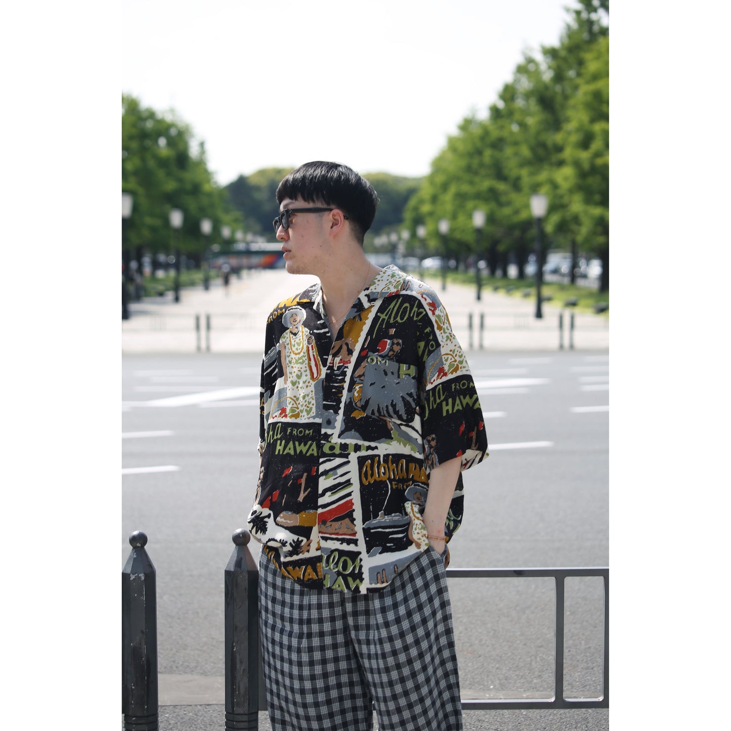 HAWAIIAN OUTDOOR ALOHA SHIRT
