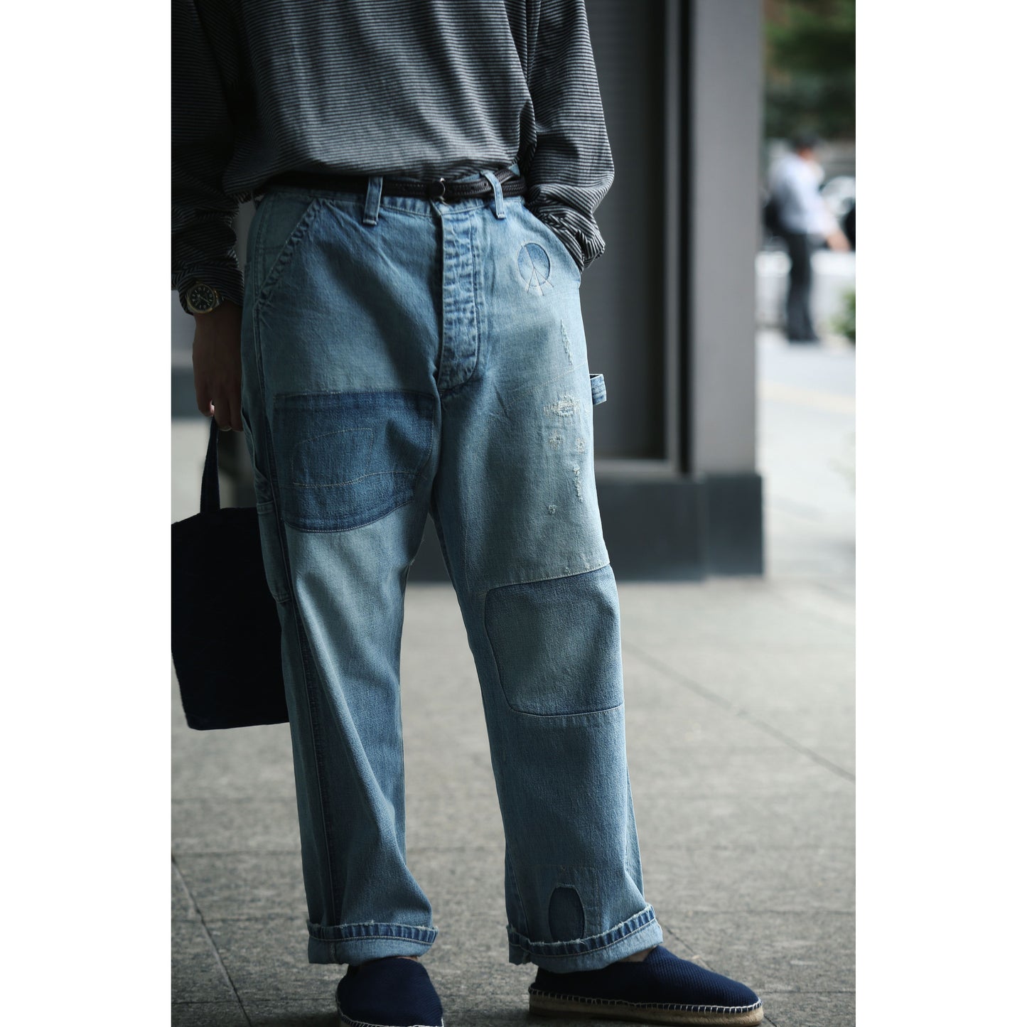 CANNERY ROW DENIM PAINTER PANTS