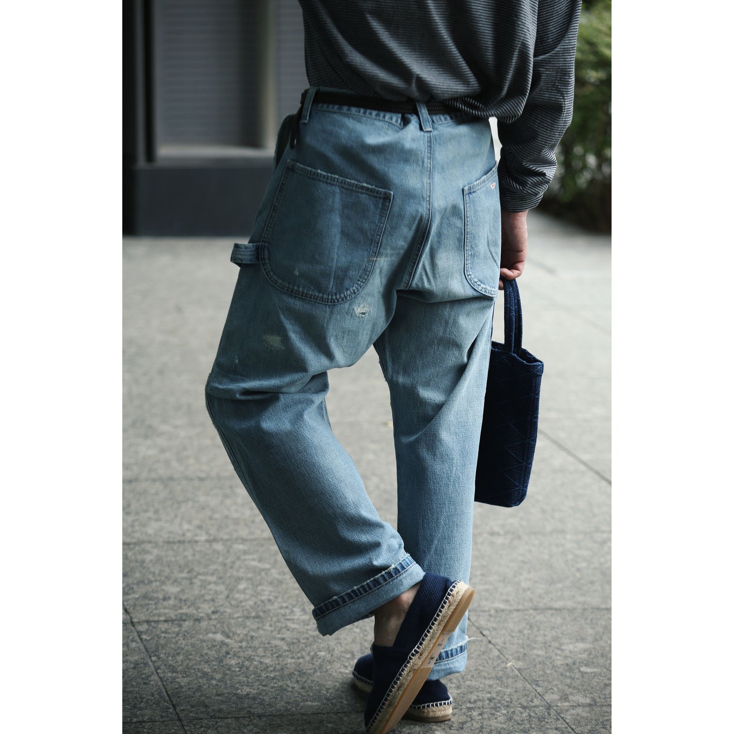 CANNERY ROW DENIM PAINTER PANTS