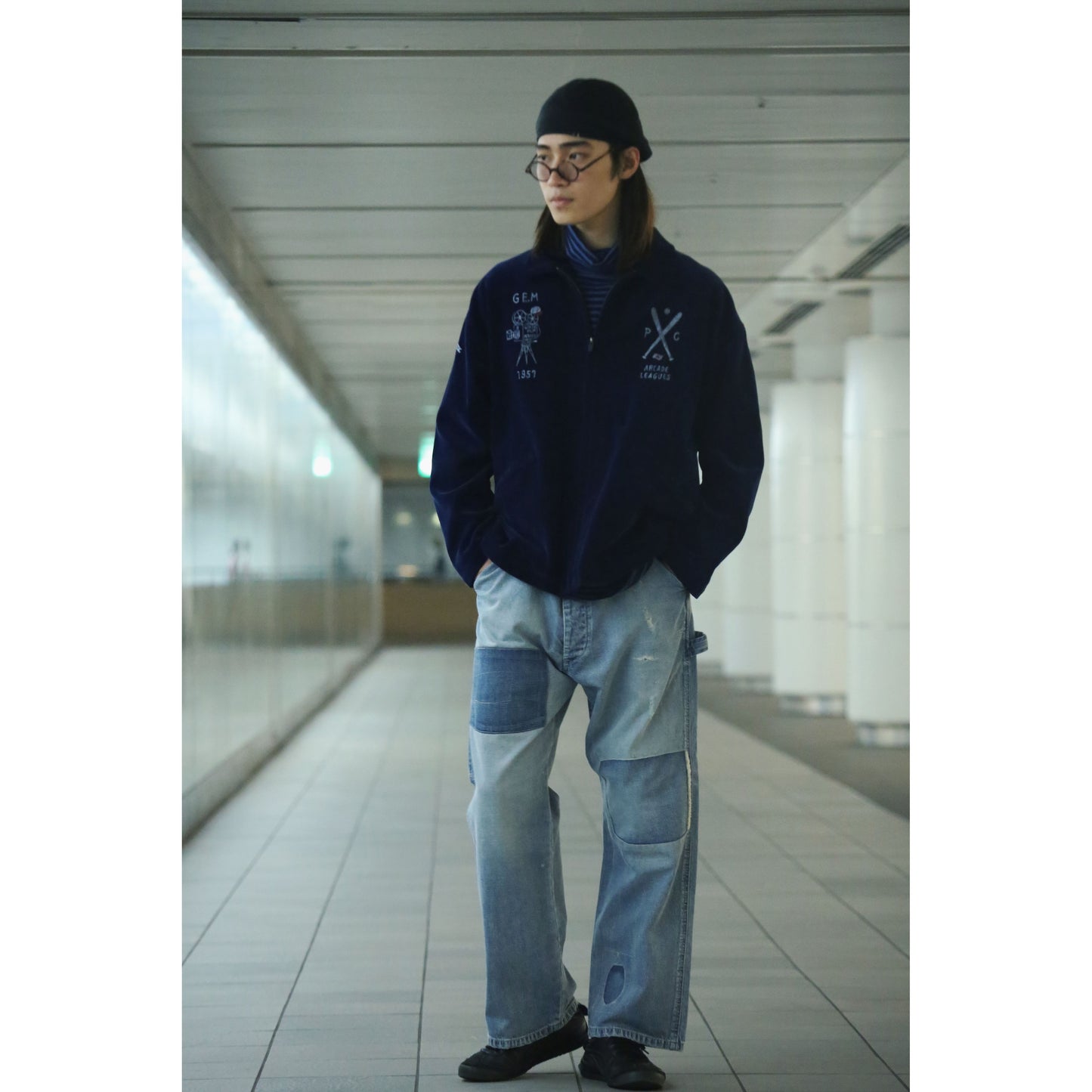 CANNERY ROW DENIM PAINTER PANTS