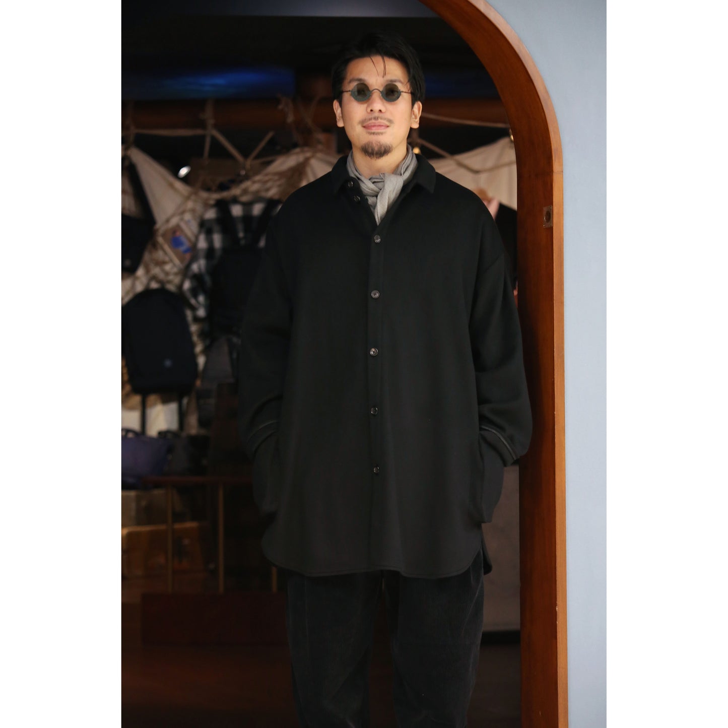 CASHMERE SHIRT JACKET(BABY CASH)