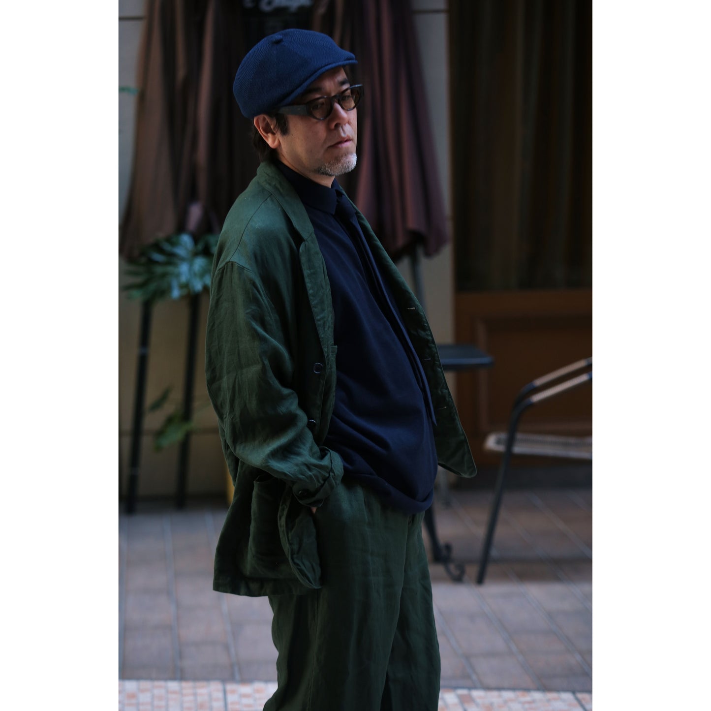 LINEN CLASSIC JACKET 2026