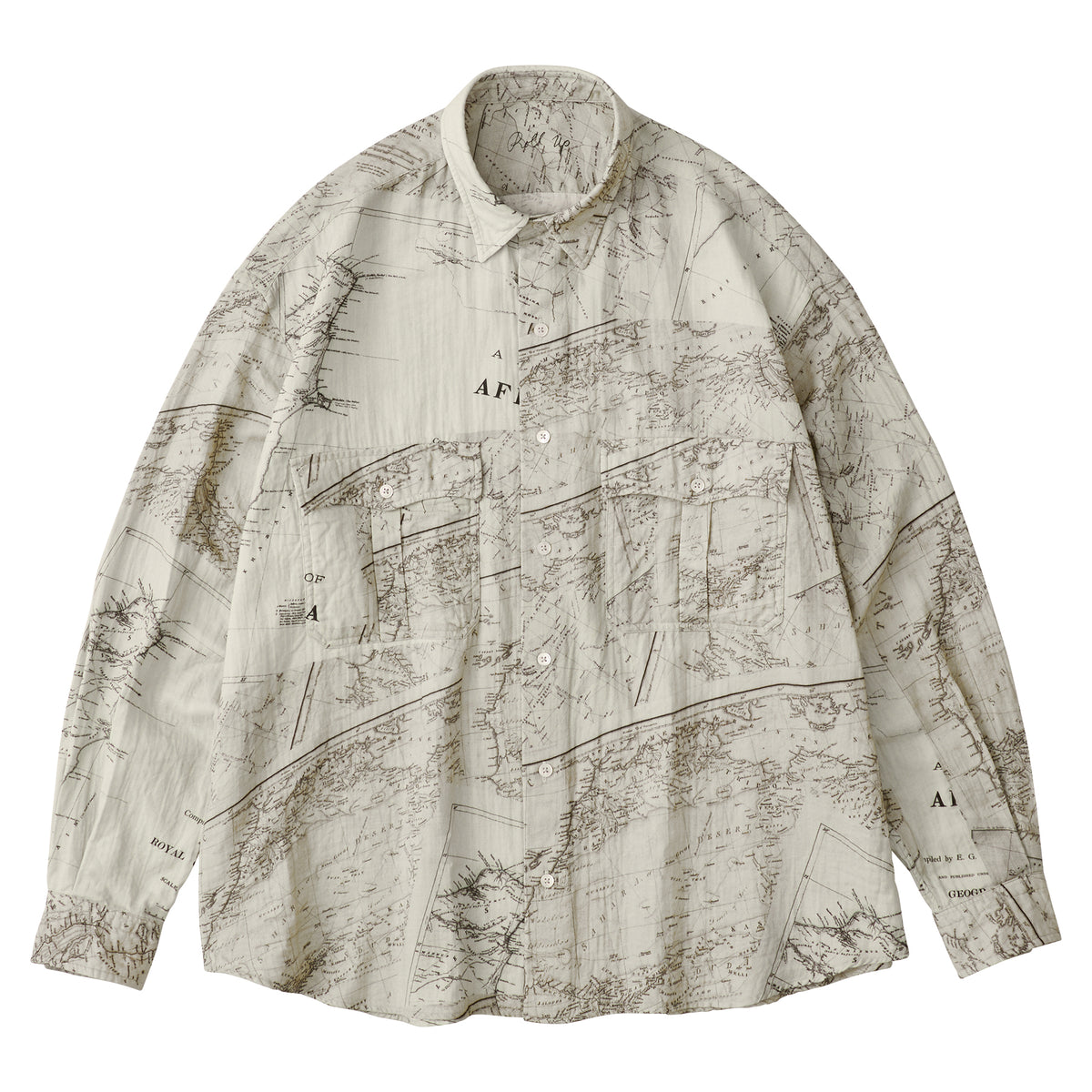 ROLL UP TRAVELER'S GAUZE SHIRT (AFRICA)