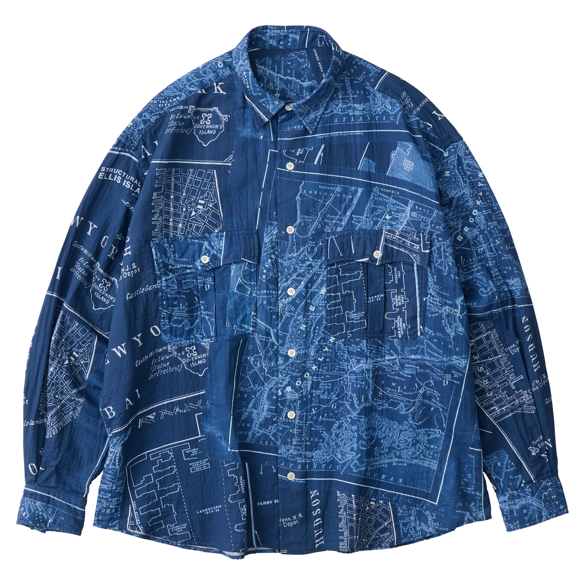 ROLL UP TRAVELER'S GAUZE SHIRT (NEW YORK)