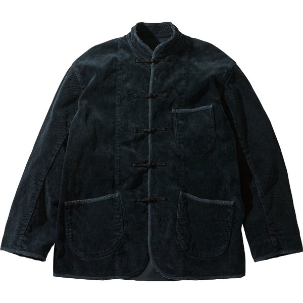 CORDUROY CHINESE JACKET-WATCH CHAIN ITEM