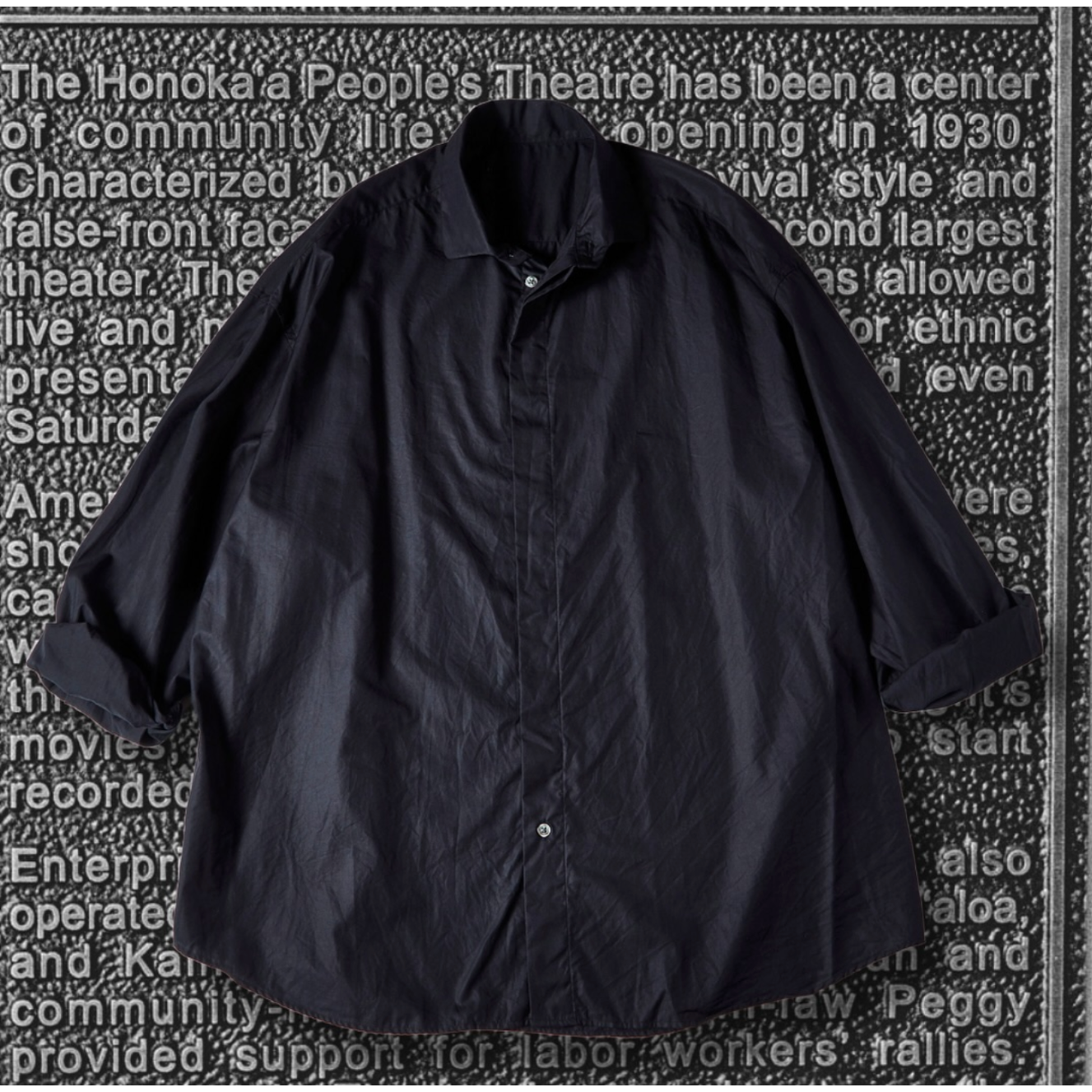 "PC EXCLUSIVE" NEW ARTIST SHIRT (ALUMO FABRIC 160/3)
