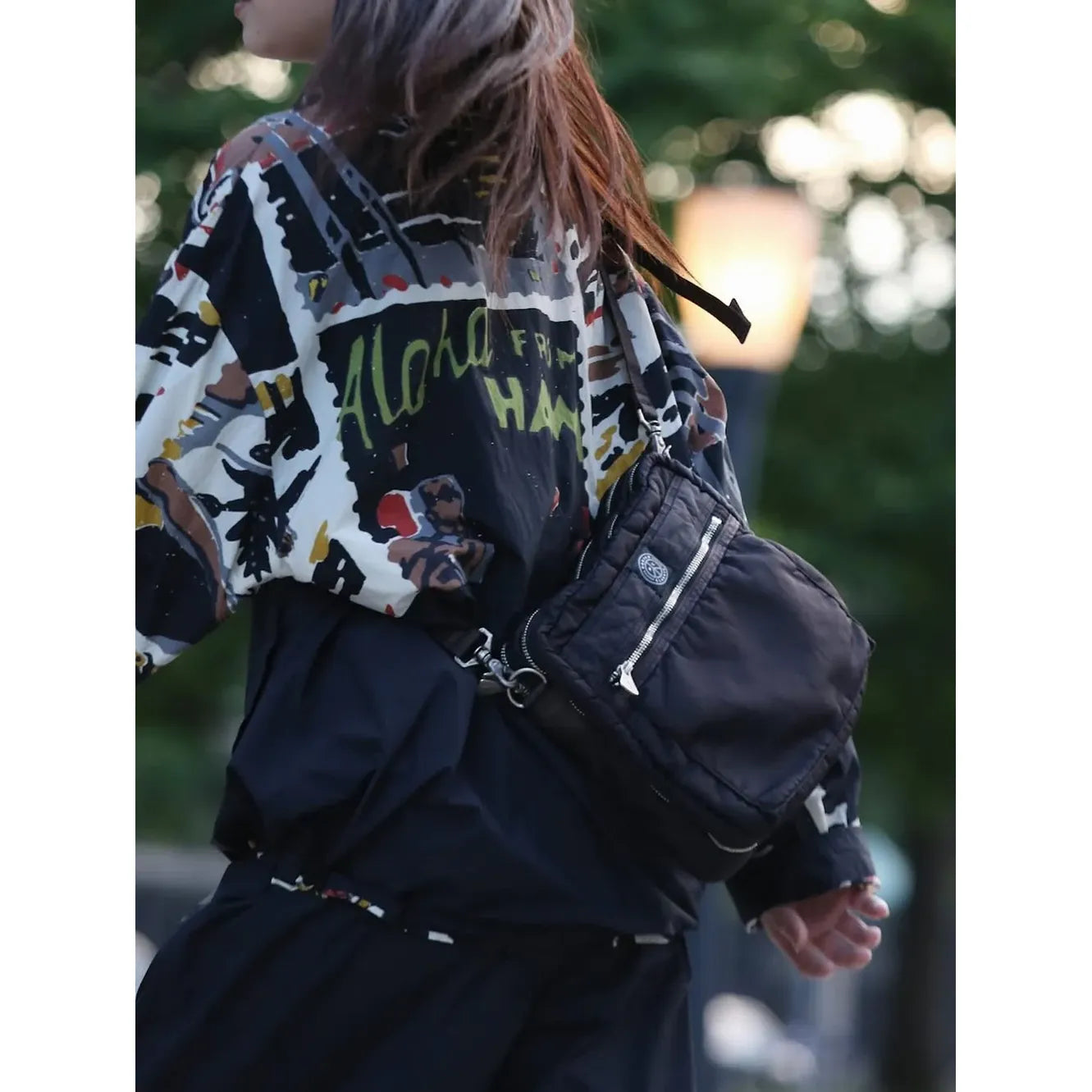 SUPER NYLON SIMPLE SHOULDER BAG