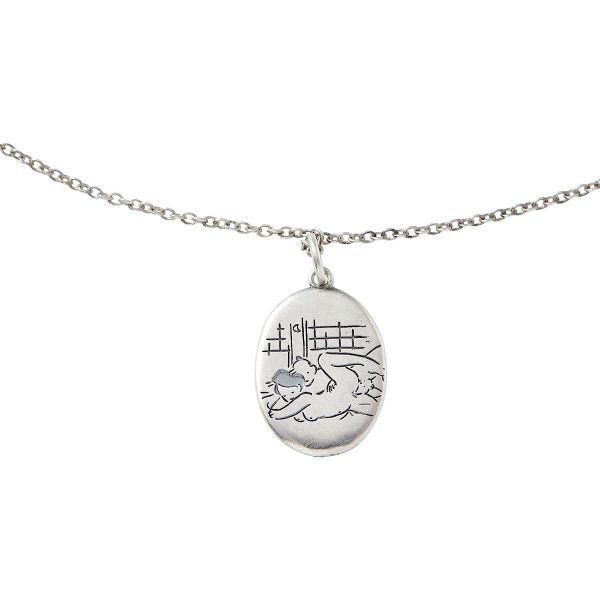 "TOKYO MARUNOUCHI EXCLUSIVE" HEART / 春画 REVERSIBLE NECKLACE