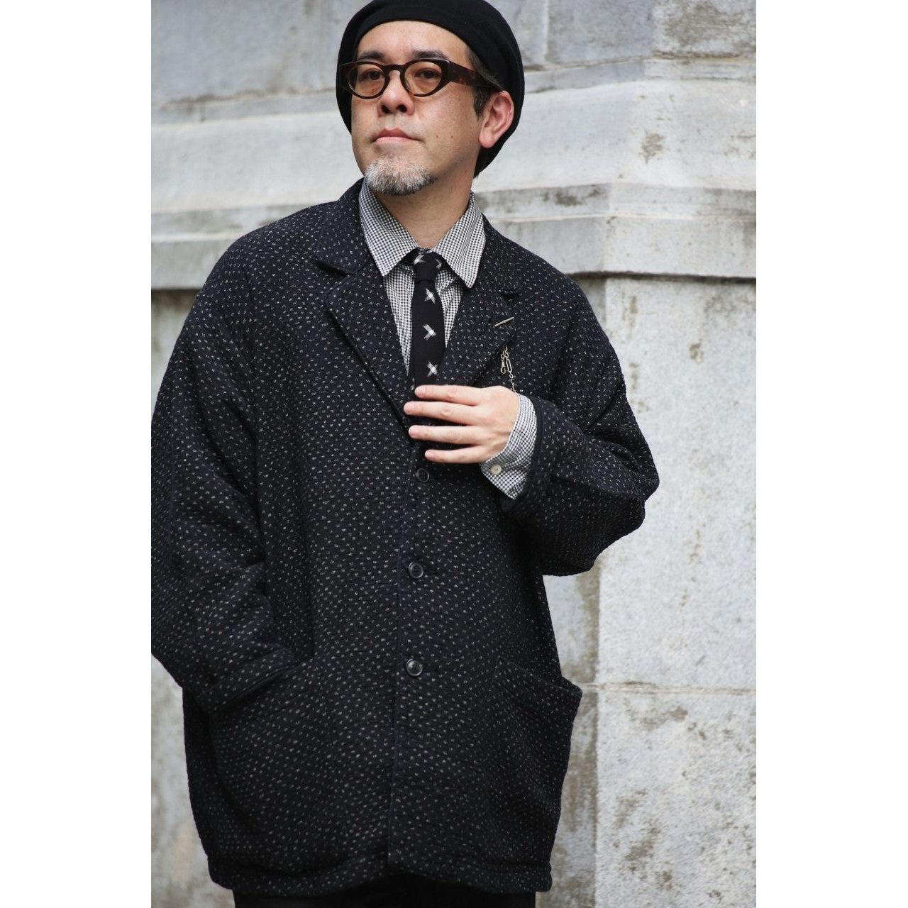 NEW SASHIKO WIDE JACKET