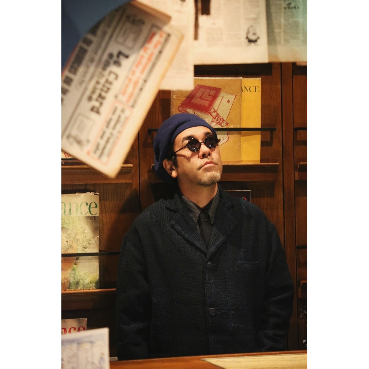 "TOKYO MARUNOUCHI EXCLUSIVE" NEW SASHIKO LIGHT MODIGLIANI JACKET