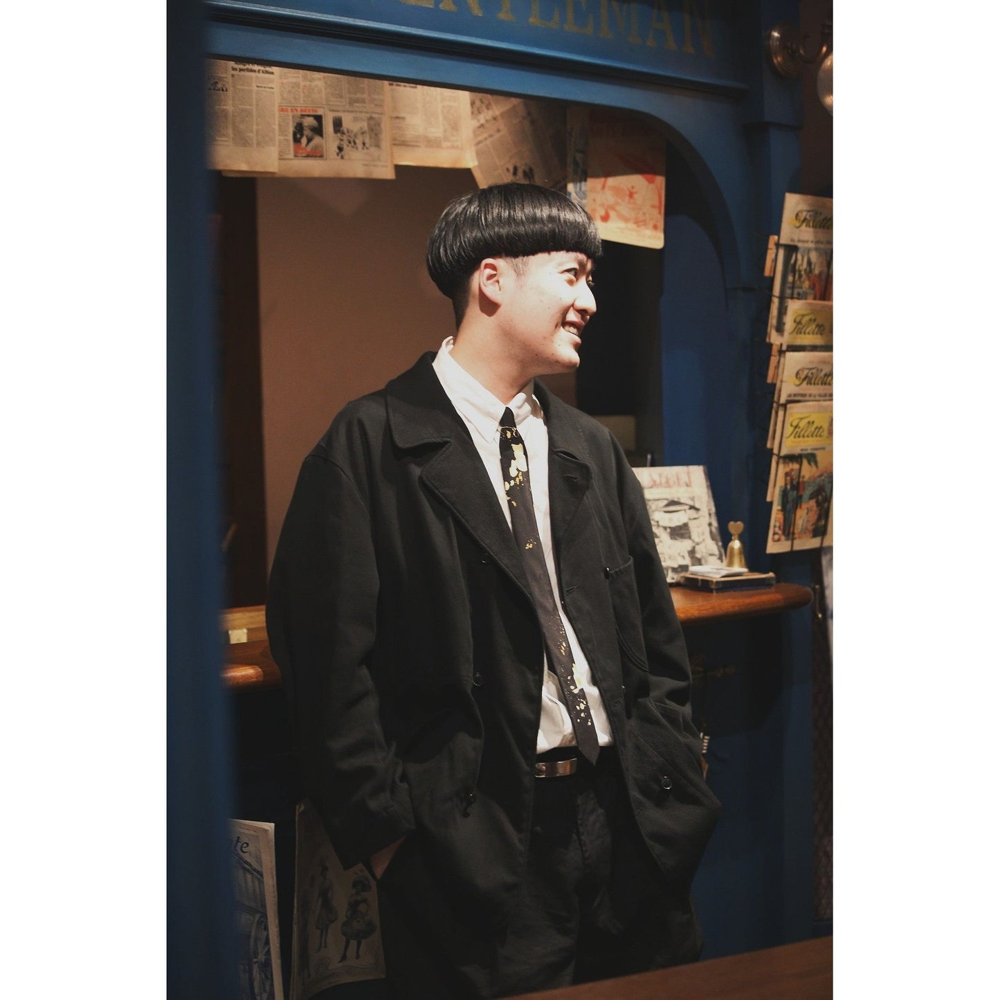 "TOKYO MARUNOUCHI EXCLUSIVE" ORGANIC COTTON DOUBLE TWILL DOUBLE JACKET