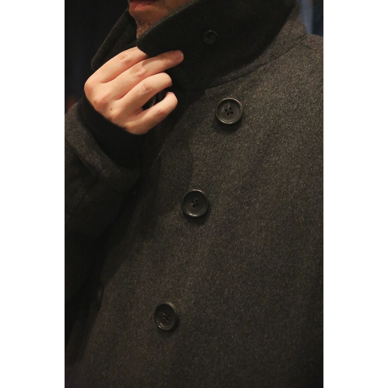 CASHMERE PEA COAT (BABY CASH)