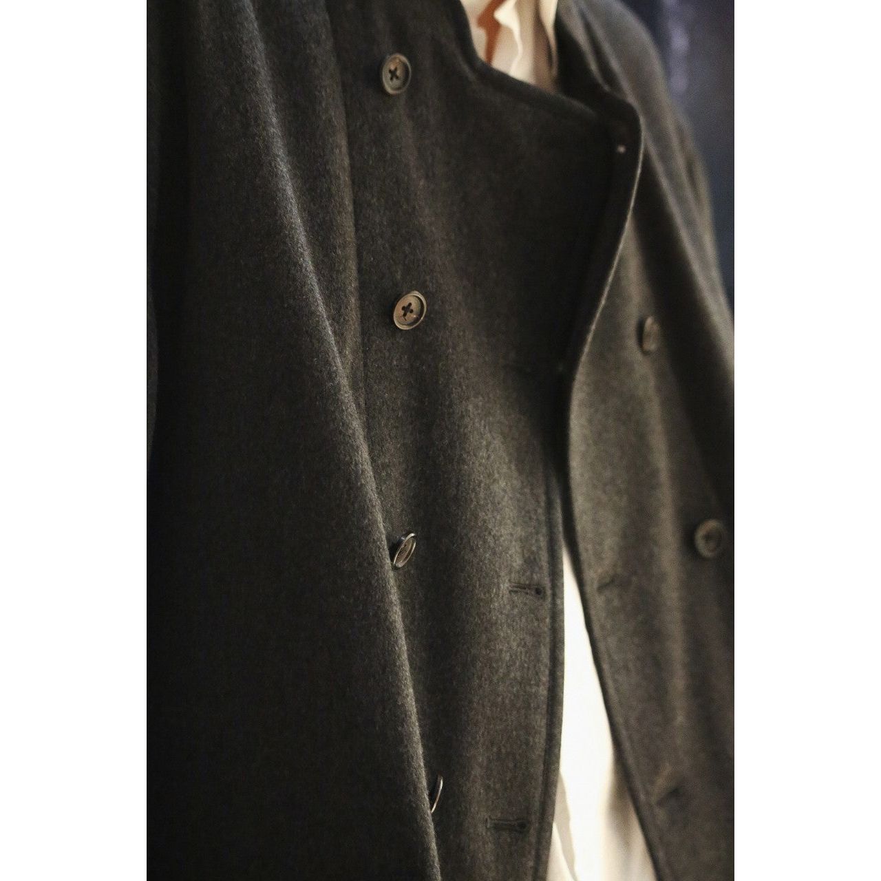 CASHMERE SHORT RIDERS JACKET (BABY CASH)