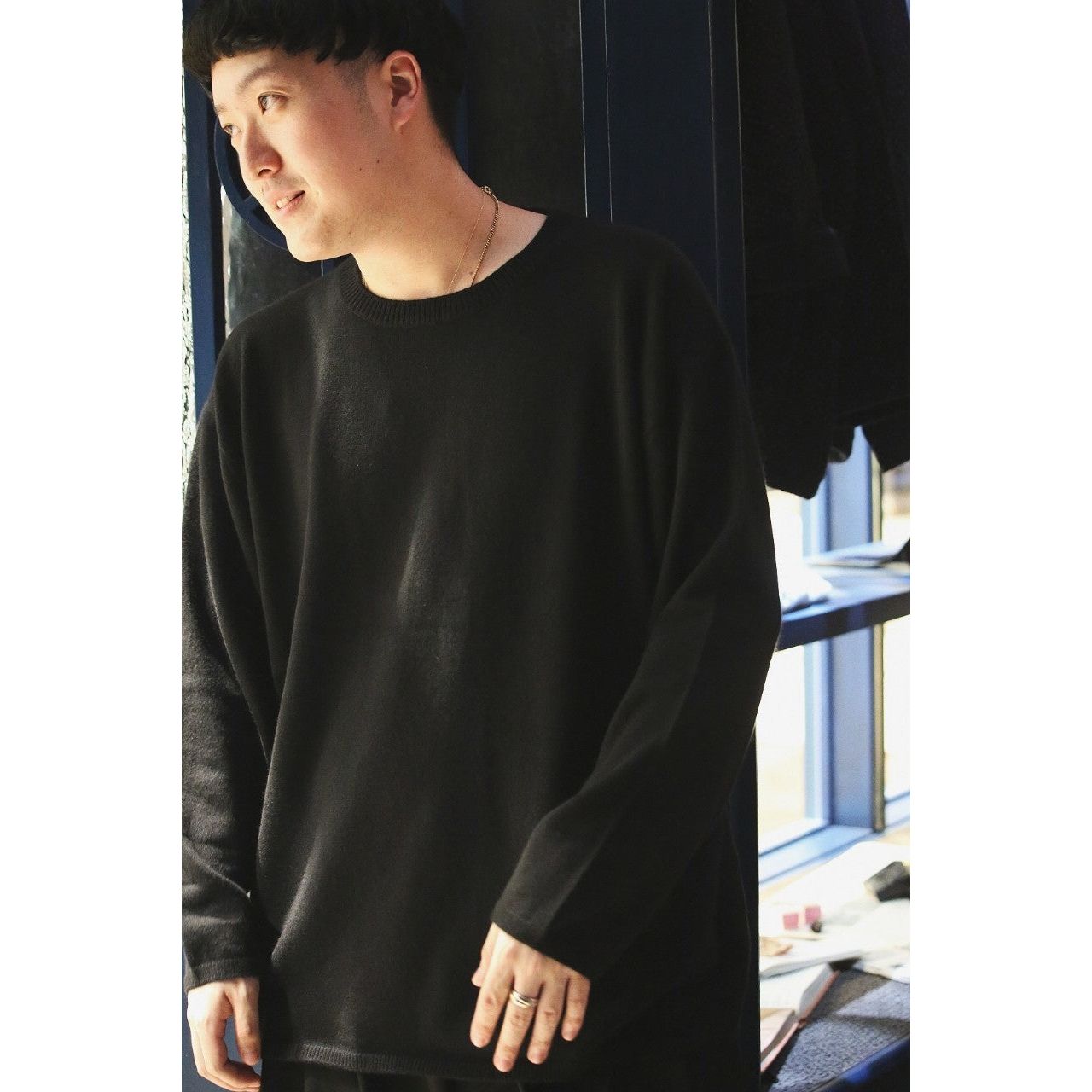 CASHMERE KNIT CREWNECK (BABY CASH)