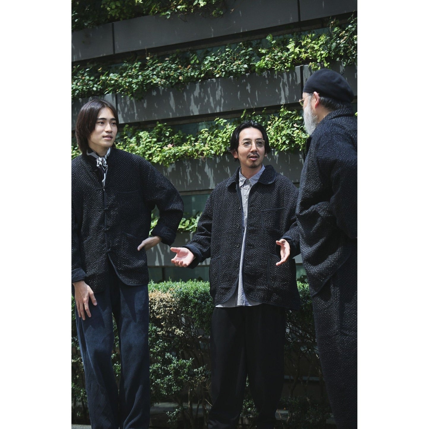 NEW SASHIKO CHINESE JACKET