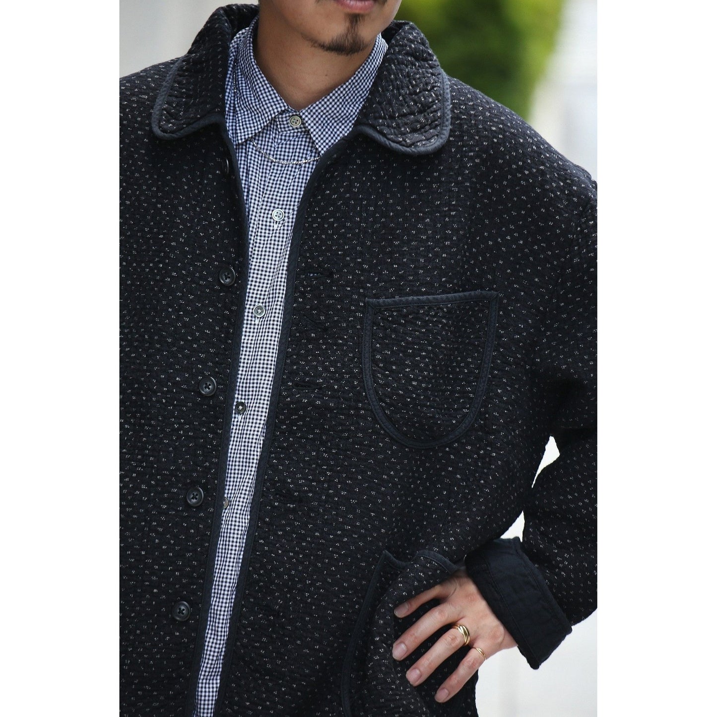 NEW SASHIKO FRENCH JACKET WATCH CHAIN ITEM