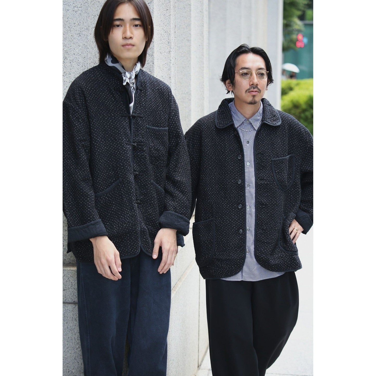 NEW SASHIKO FRENCH JACKET WATCH CHAIN ITEM