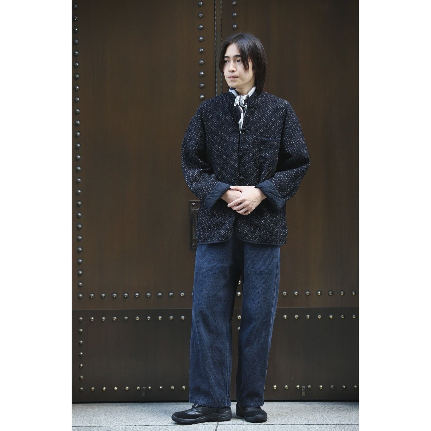 NEW SASHIKO CHINESE JACKET