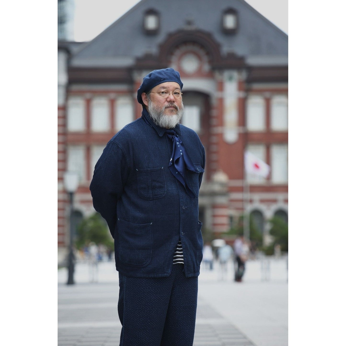 NEW SASHIKO LIGHT COVERALL JACKET