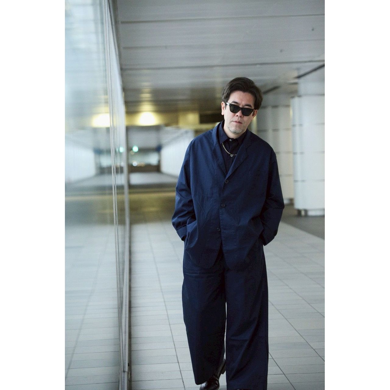 GABARDINE P.C. BAGS PANTS