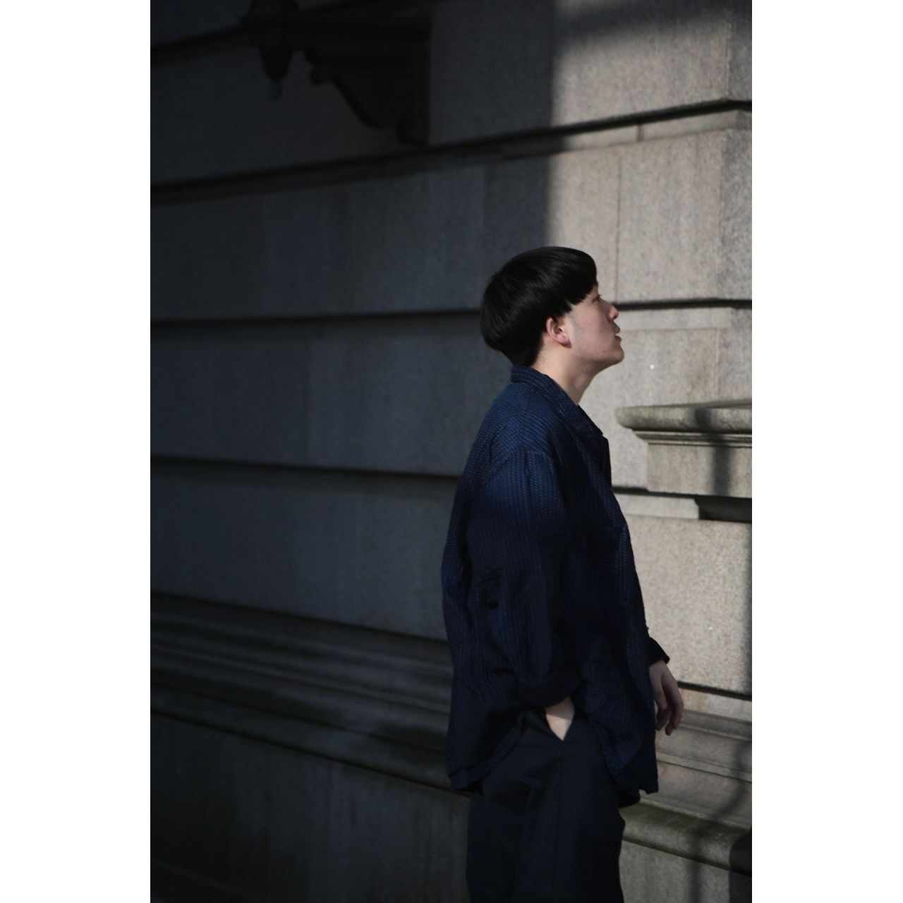 SASHIKO STRIPE COVERALLS