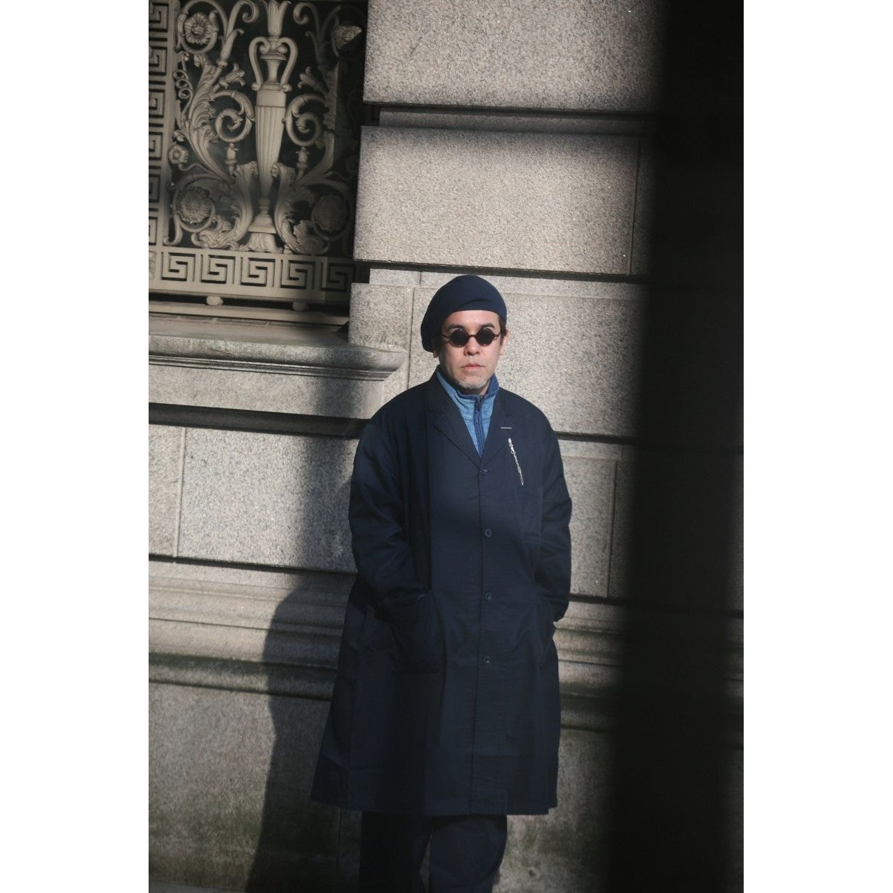 GABARDINE LAB COAT