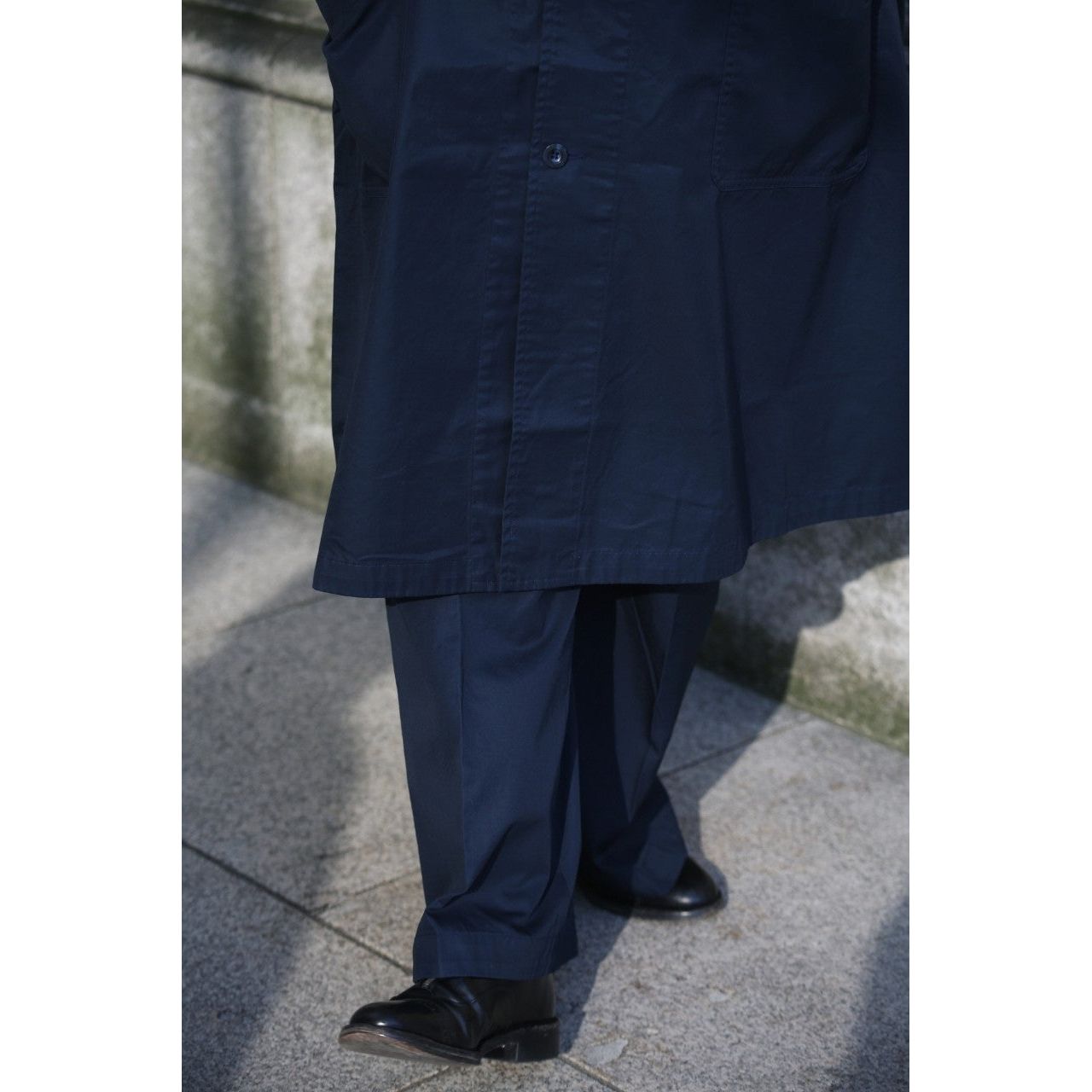 GABARDINE LAB COAT