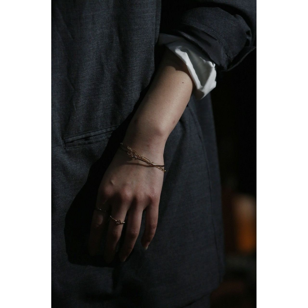 昼下がり GOLD CHAIN BRACELET