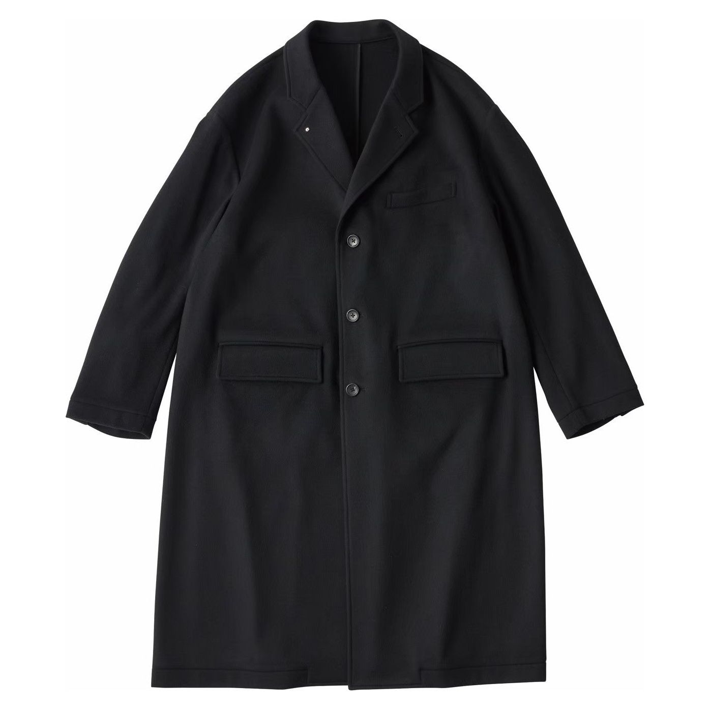 CASHMERE CHESTERFIELD COAT W/PLATINUM CHARM (BABY CASH)