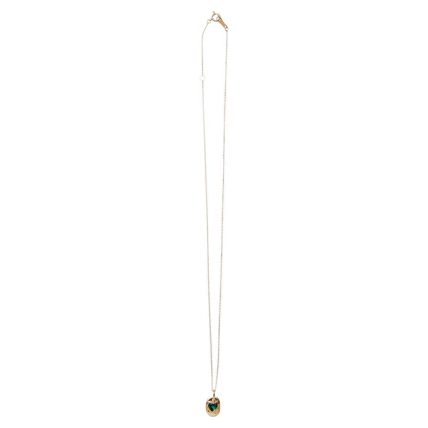 HEART EMERALD GOLD NECKLACE LIMITED EDITION