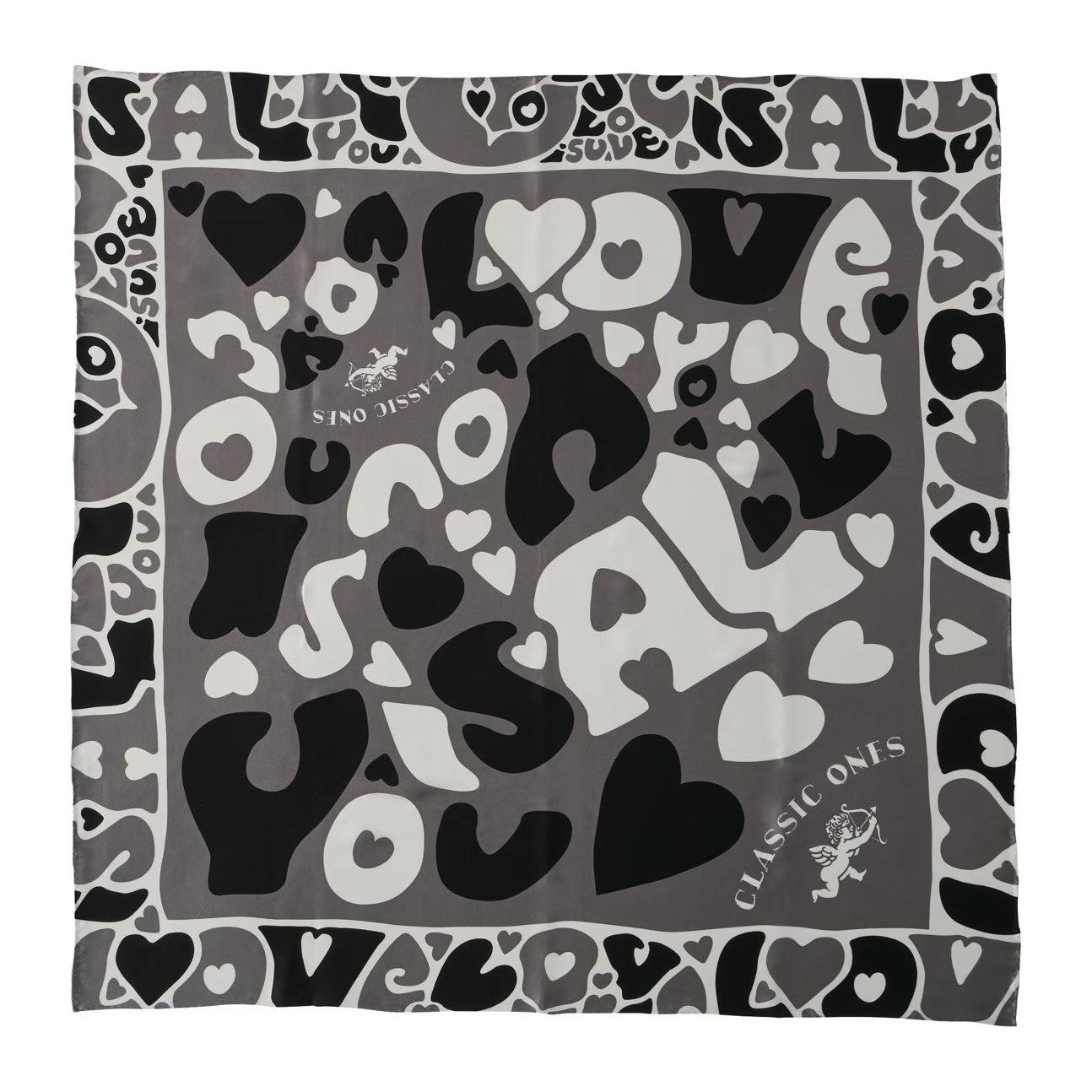 SILK SCARF (LOVE)