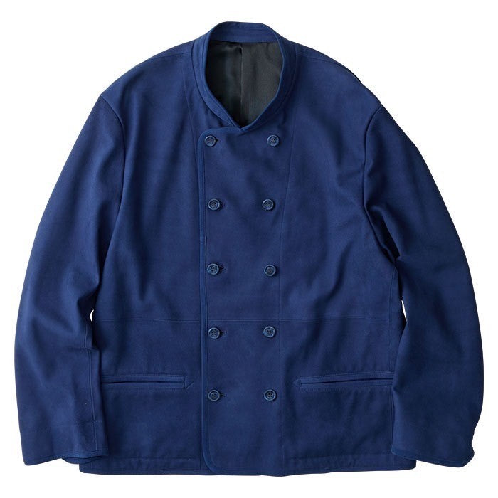 LEATHER SUEDE SHORT RIDERS JACKET(ENTREFINO)